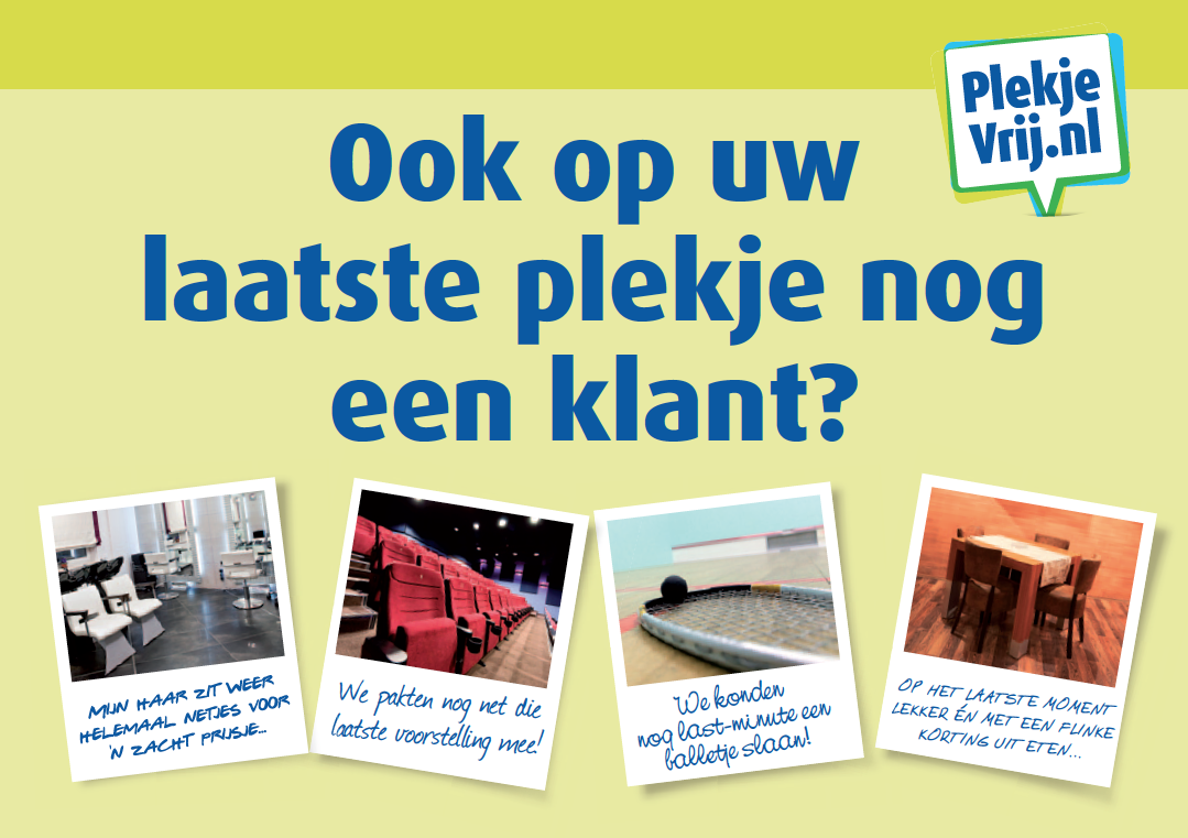 Bekijken PlekjeVrij.nl brochure